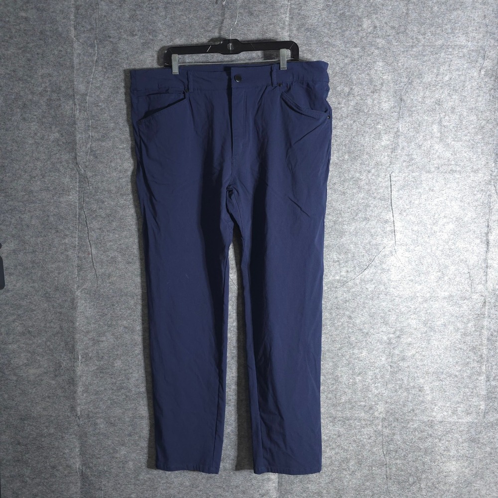 Swiss Alps Pants Mens Sz 40 x 32 Blue Casual Comfortable Lightweight Performance